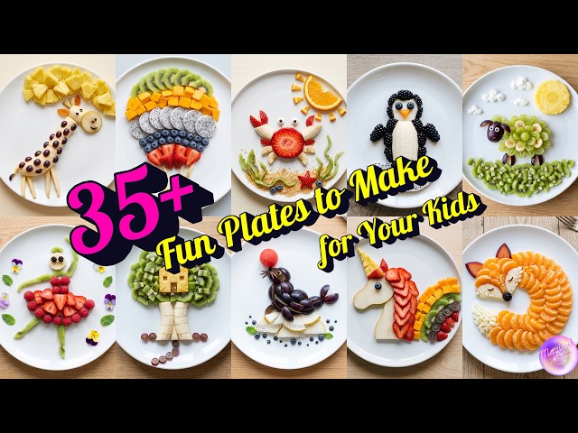 Turn Boring Fruits Into Magical Animals! (35+ Edible Plating Ideas)