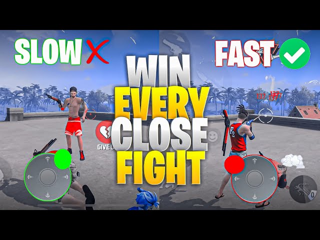 HOW TO IMPROVE CLOSE RANGE FIGHTS 🔥 TOP - 5 TIPS & TRICKS / ONESHOT INDIA