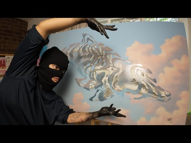 Weaponizing my Autism to create art & Painting Explained