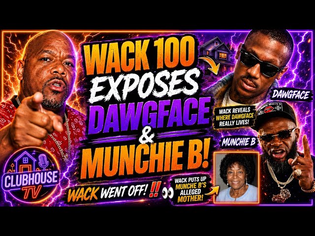 🧨 WACK 100 GOES OFF ON DAWGFACE AND FIRES BACK AT MUNCHIE B‼️👀