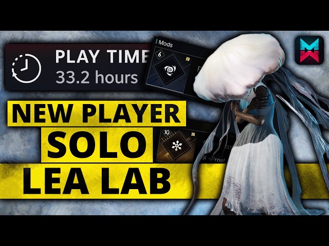 Solo LEA Lab From Zero with Terrible Mods (Beginner Guide) | Once Human