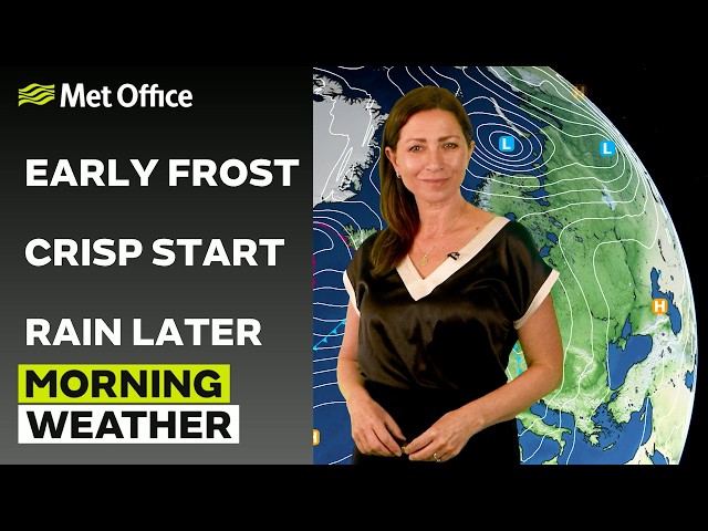 08/10/2026 - Cold start followed by rain - Morning Weather Forecast UK