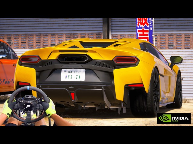 1200hp 2024 Lamborghini Temerario Gameplay | Forza Horizon 6 | Fanatec Wheel