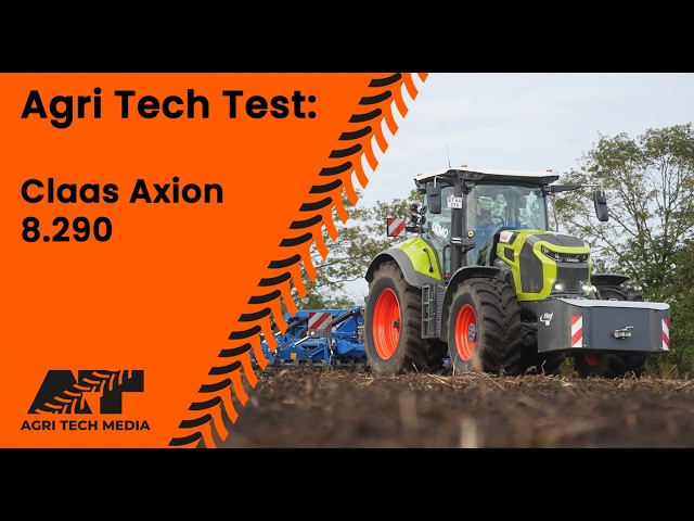 🇩🇰 Agri Tech Test: Claas Axion 8 290