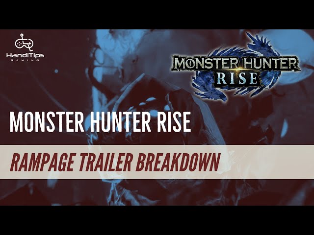 MONSTER HUNTER RISE: Rampage Trailer Breakdown | New Monsters, Maps, Silkbinds & Spider Queen!