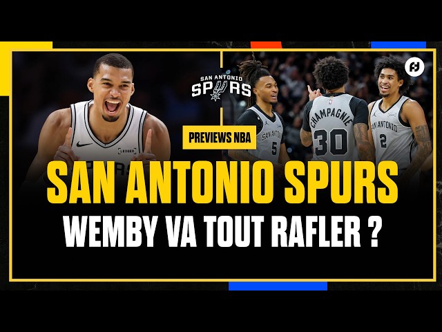 SAN ANTONIO SPURS: RING GOAL FOR WEMBY! AND MVP? NBA Preview