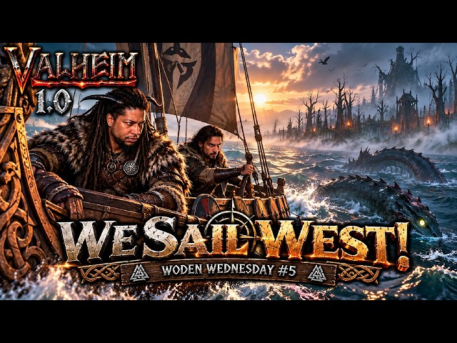 VALHEIM 1.0 — We Sail West! | Woden Wednesday #5 (Shorts)