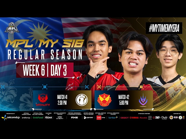 LIVE | [ENG] MPL MY Season 18 Week 6 Day 3