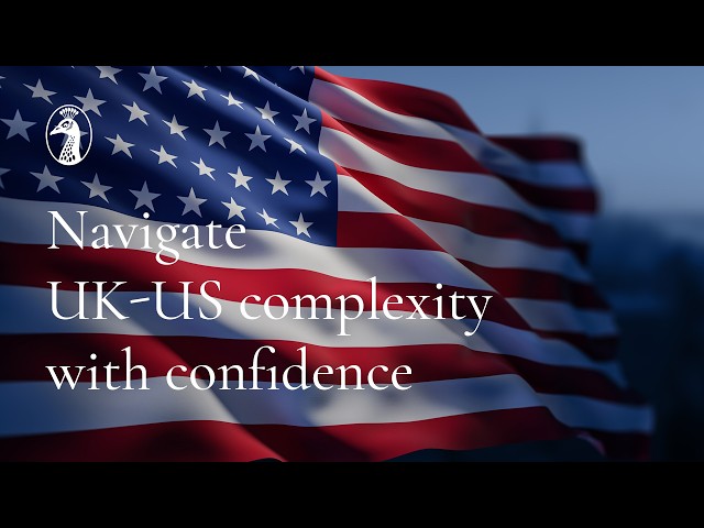 One relationship for your UK and US wealth