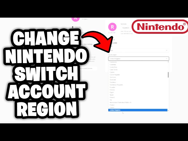 How To Change Nintendo Switch Account Region
