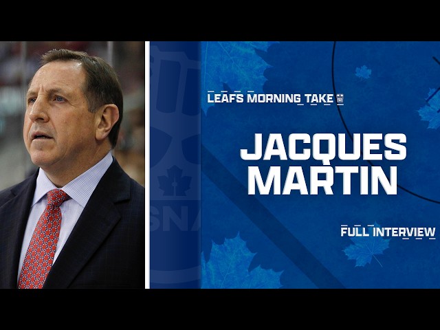 Jacques Martin on the Maple Leafs, Daniel Alfredsson & Battle of Ontario