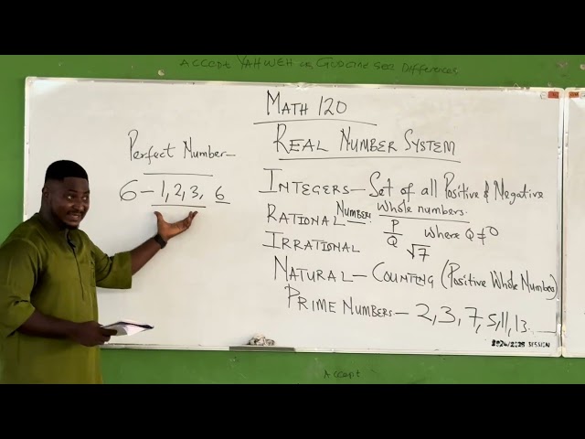 REAL NUMBER SYSTEM, INTERVALS AND ABSOLUTE VALUE OF A VARIABLE #math