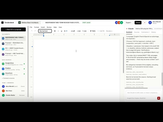 Proposal Intelligence 2.0