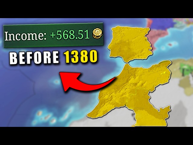 EU5 Spain Tutorial - Get RICH by Conquering Morocco & Portugal FAST