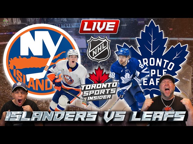 🔴 LIVE: NEW YORK ISLANDERS vs TORONTO MAPLE LEAFS | NHL PRIME LIVE Stream Reaction & Play-by-Play
