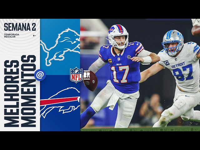 Detroit Lions vs Buffalo Bills | Melhores Momentos - Semana 02 | NFL 2026