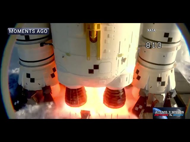 Artemis II Launches From Kennedy Space Center