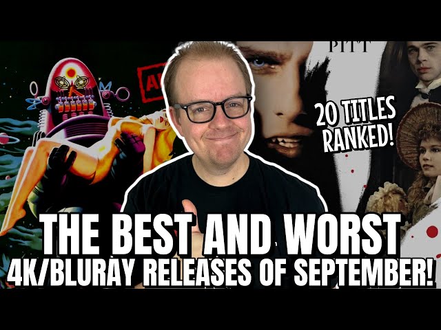 The BEST And Worst 4K/Bluray Releases Of September! | 20 TITLES Ranked!