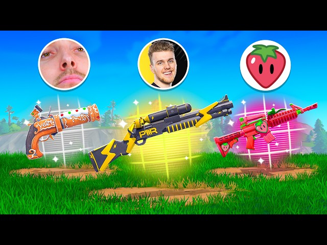 I Added YOUTUBER GUNS To Fortnite!