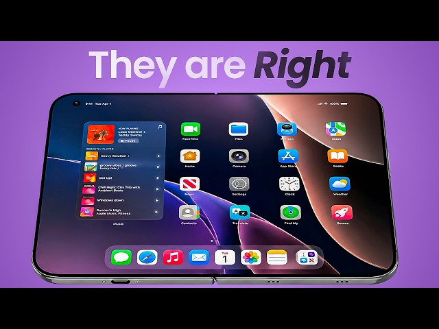 Why Apple is Right to Wait on the Foldable iPhone