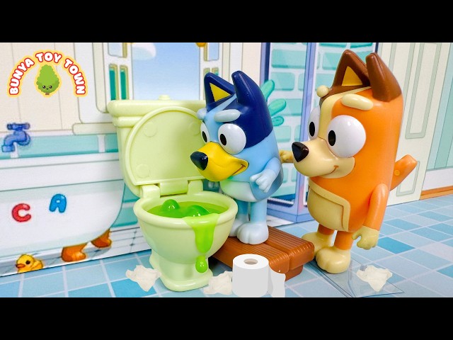 BLUEY Get Well Routine | Lessons For Kids | Bluey Toys Pretend Play