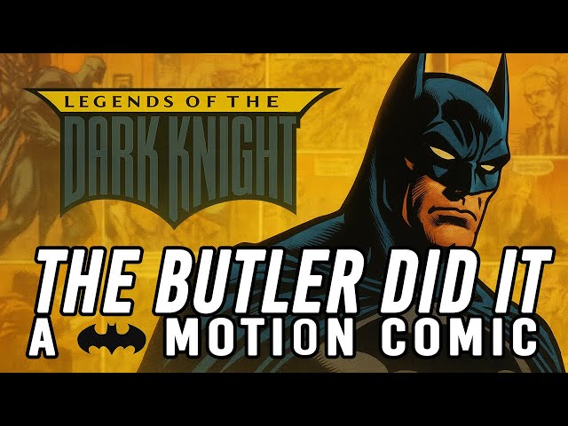 Batman: Legends Of The Dark Knight #1 MOTION COMIC