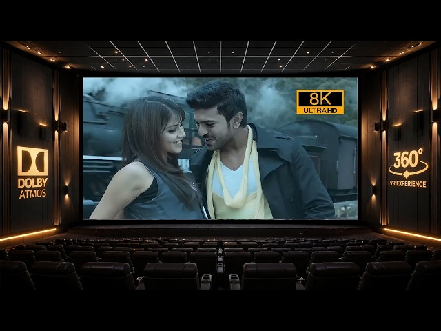 Nenu Nuvvantu Telugu full video song | Orange | Ram Charan | Genelia VR 360 | Dolby