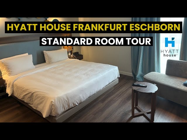 Hyatt House Frankfurt Eschborn Standard Room Tour | ハイアット ハウス フランクフルト エッシュボルン ルームツアー | CAPTIONS ON