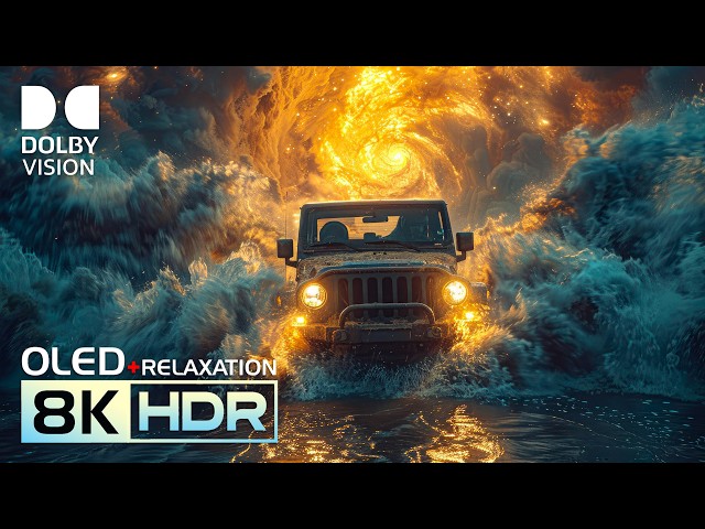 Extremely Stunning 8K Video for OLED Display Test | Dolby Vision 8K HDR 120FPS | 4K ULTRA HD TV