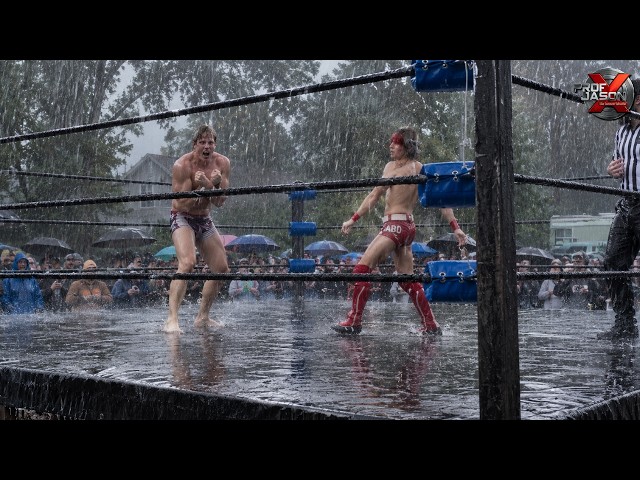 MATT RIDDLE WRESTLES IN A FLOODED RING!