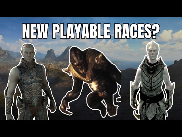 What New Playable Races Could We See in The Elder Scrolls 6?