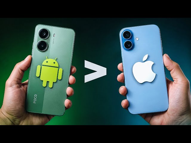 Here is why ANDROID phones are BETTER than the iPhone