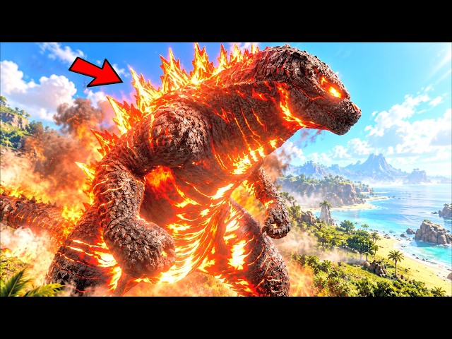 Playing Ark as Godzilla