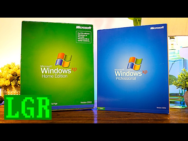 Windows XP 25 Years Later! An LGR Retrospective