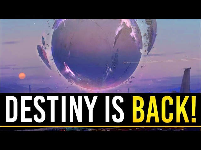 Bungie Just Said Destiny Is NOT Done (New D2 Update, BIG Unvaulting & Future Games)