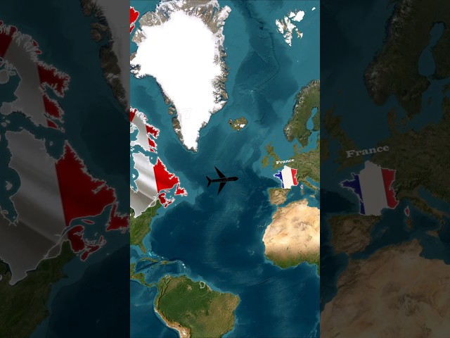 🤯 How Long Does It Take to Go From Canada to France