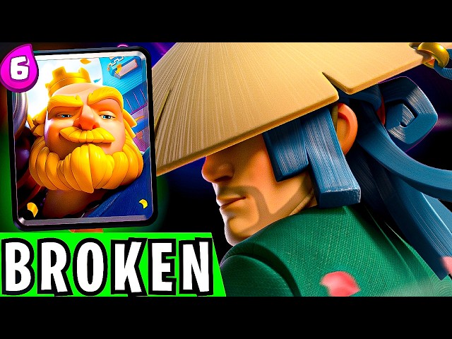 Royal Giant + Ronin is the BEST Deck for Pushing Trophies