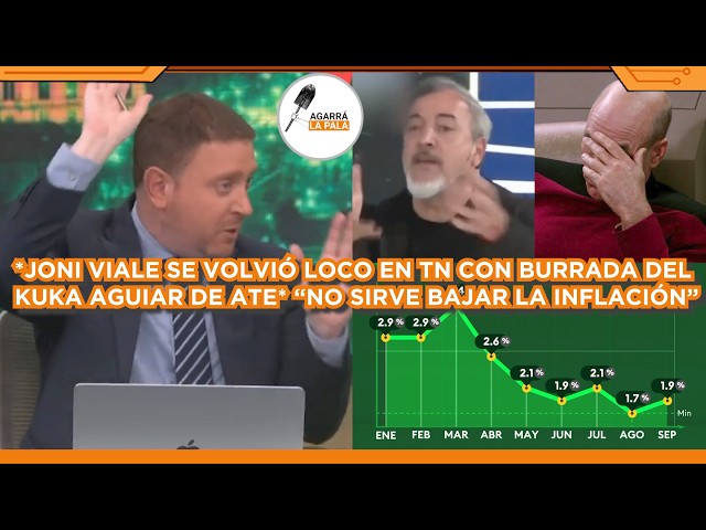 JONI VIALE LOSES IT OVER THE WORST STUPIDITY FROM KUKA AGUIAR OF ATE: "LOWERING INFLATION IS USEL...