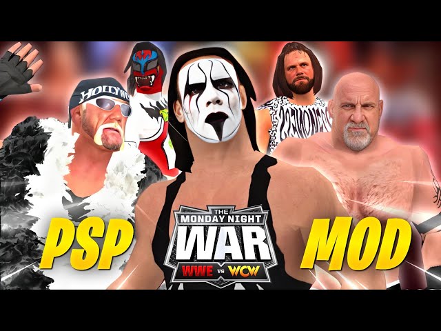 WWE vs WCW Monday Night WAR PSP Released!