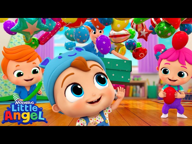 The Silly Balloon Song! 🎈 | BABY JOHN™ Playtime Kids Songs & Nursery Rhymes | Little Angel