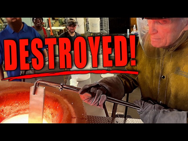 BULLION DEALER'S INSANE SILVER MELT! 🔥 DESTROYS 1,000-OUNCE BAR!