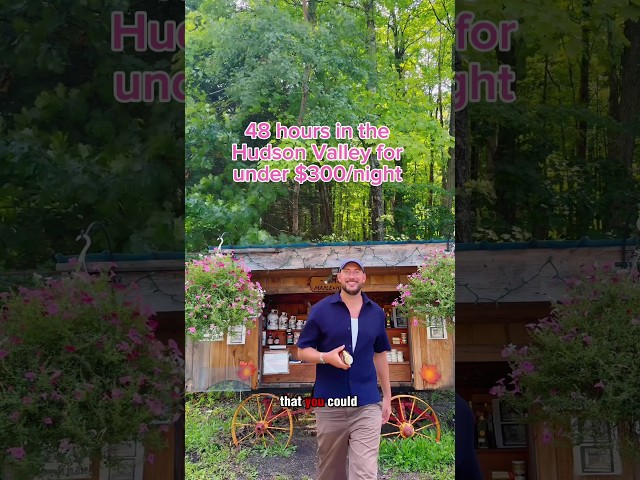Summer in the Hudson Valley is elite!! 🤌🏻🫐☀️🐟🏖️🍕 here’s a lil guide t...