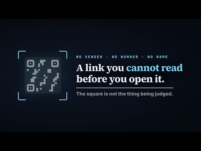 QR Code Scams Have No Sender, No Number, and No Link You Can Read