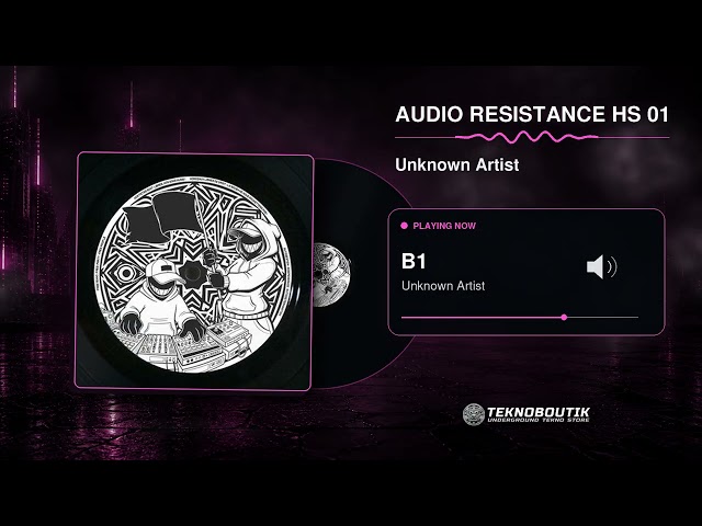 Audio Resistance 1312isthenew23 - Unknown Artist | Vinyl Preview