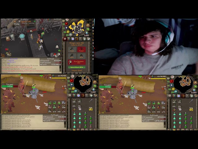 osrs pking and maxing