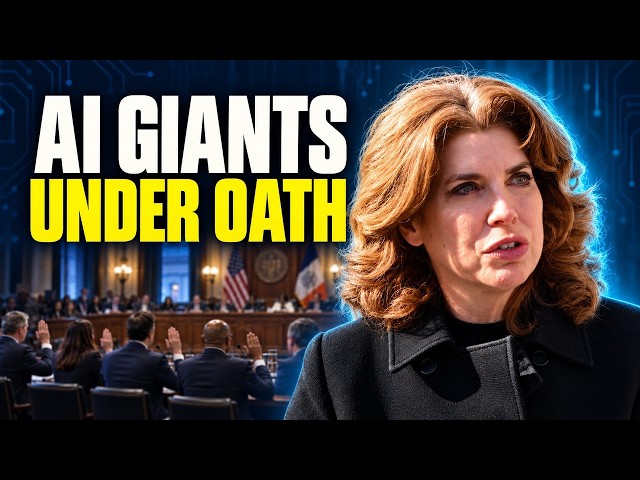 OpenAI, Anthropic, Google & Meta Just Testified Under Oath - Only One Came Willingly