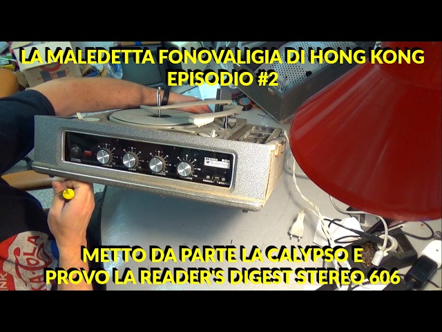 La Maledetta Fonovaligia di... Hong Kong? Ep. 02: Provo una Reader's Digest Stereo 606 #retro #audio