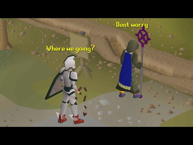 Will Players Lure a Noob for 3rd Age? (they lure = they die)