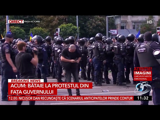 Violent clashes at sheep farmers' protest. Gendarmerie used tear gas
