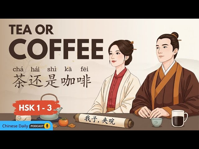 HSK 1-3 | 像泡茶一样学中文  | Learn Chinese Like Making Tea | Chinese Daily Podcast
